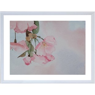 تابلو نقاشی آبرنگ مدل شکوفه بهاری